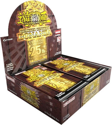 Yu Gi Oh! Quarter Century Bonanza Display