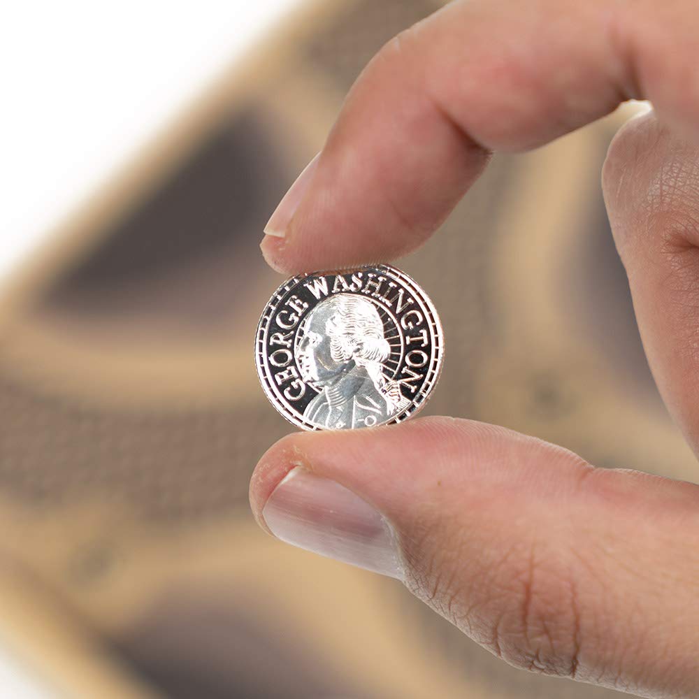George Washington Coin Challenges 3D Brain Teaser Puzzle