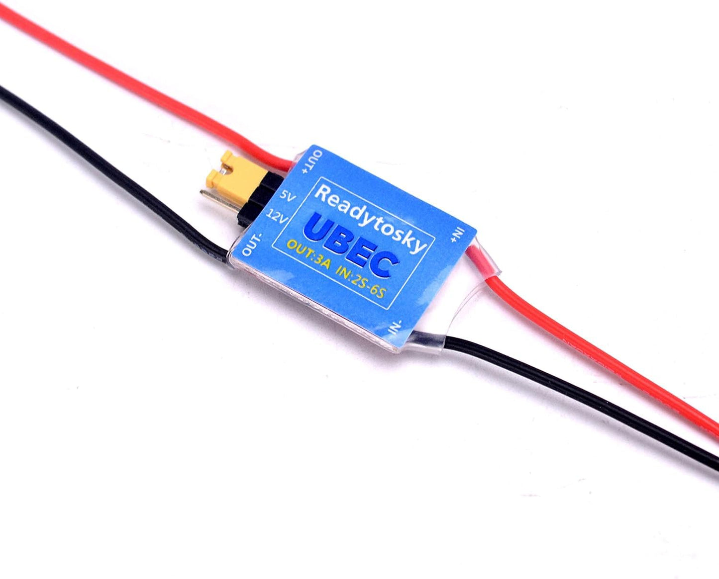 Readytosky 5V and 12V UBEC 3A Output 2-6S LiPo DC-DC Voltage Converter Step Down Module