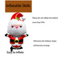 Hadckja Santa Claus Balloons Christmas Balloons Cute Santa Claus Foil Balloons For Christmas-Themed Party Birthday Party Supplie