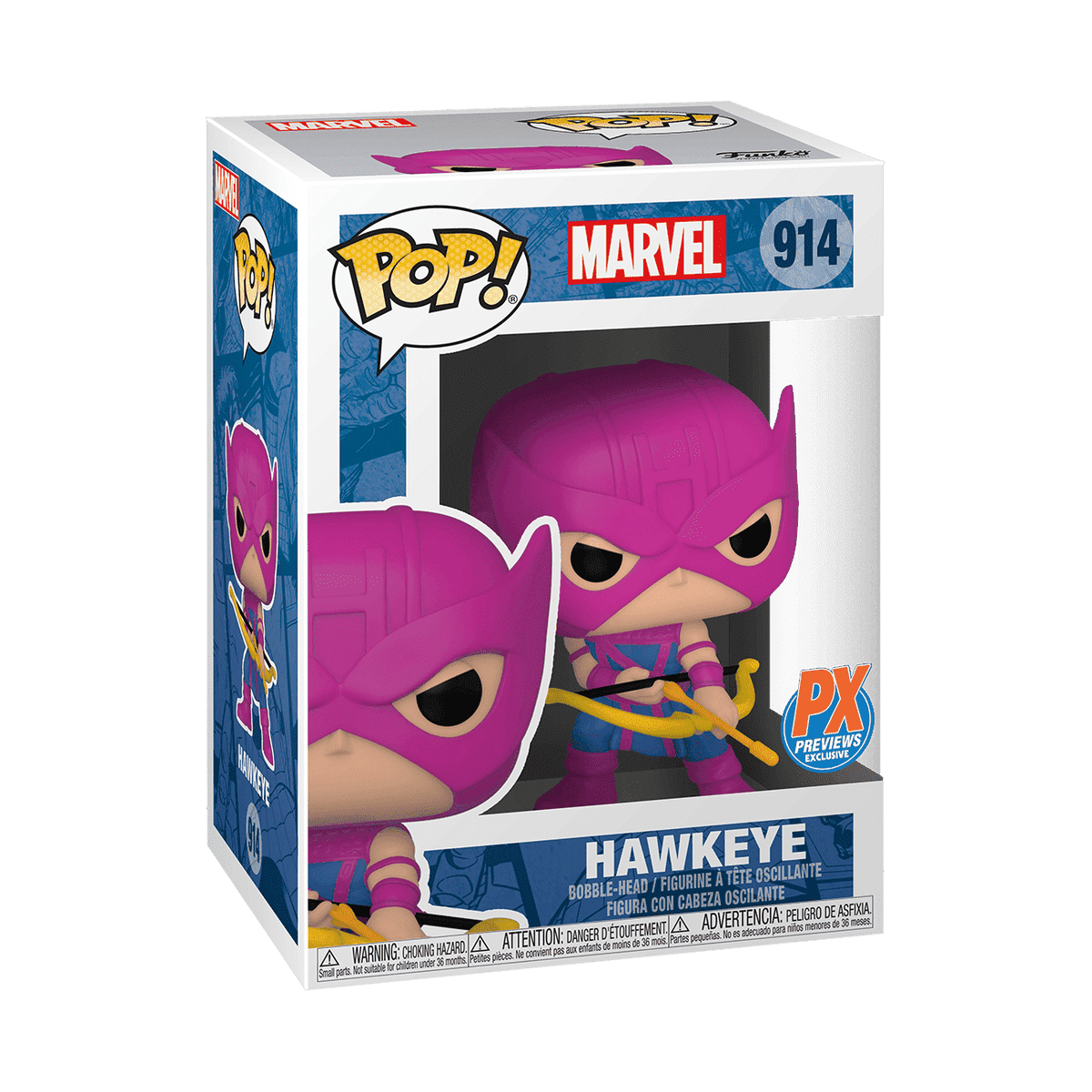 Marvel Hawkeye Exclusive #914 Funko Pop Vinyl Figure