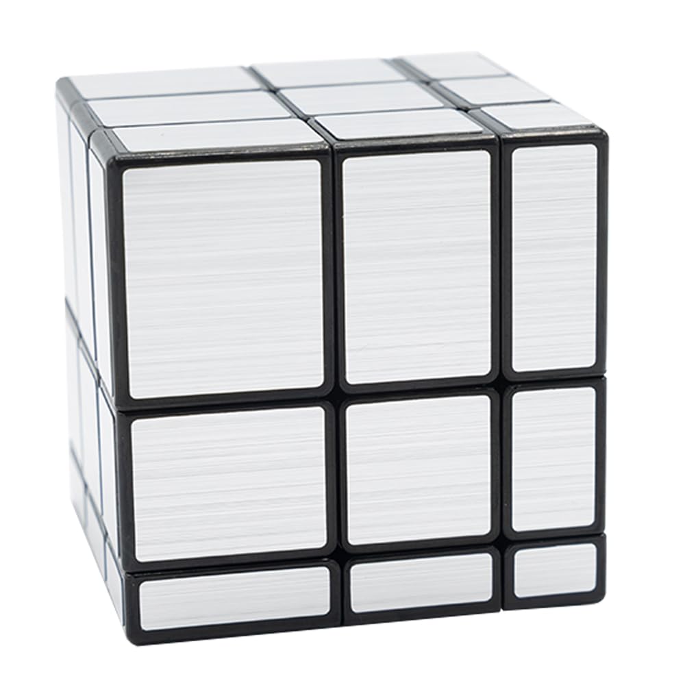 Magic Cube Puzzles Toys Classics Cube for Kids & Adults (Mirror Cube)