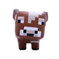 Minecraft Mega Squishme Series 4, Collectible Squishy Toy (Brown Mooshroom Cow)
