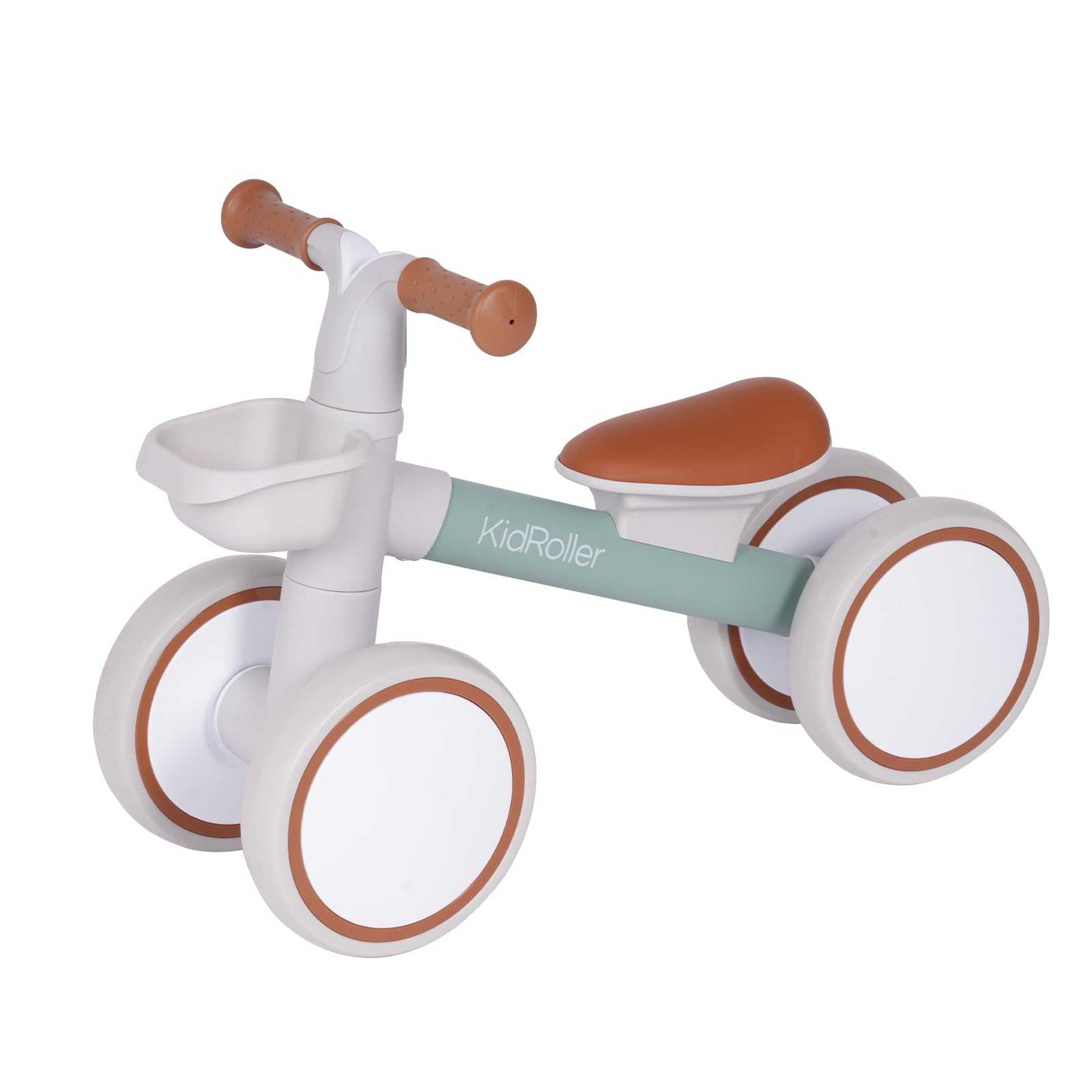 KidRoller Kids Balance Bikes for 1 Year Old Boys and Girls, 12-36 Months Toddler Ride-on with Adjustable Seat and a Front Baske
