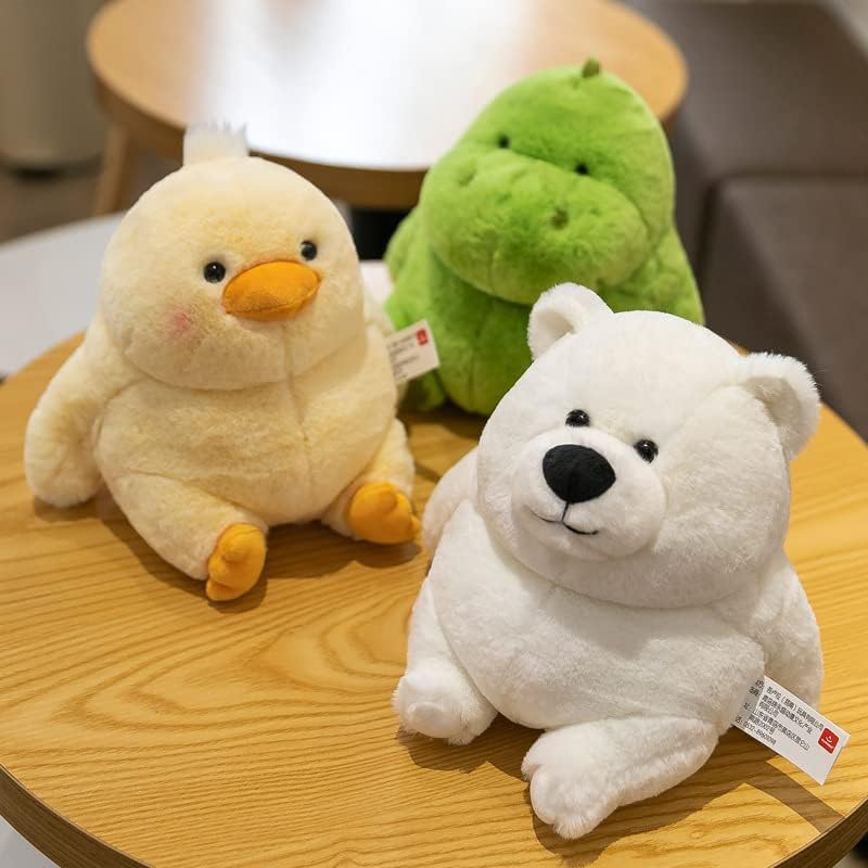 Cute Sitting Polar Bear Stuffed Animals Plush Dolls,Soft Bear Plush Toy Bedtime Friend,Hugging Plush Toys Companion,Halloween Ch