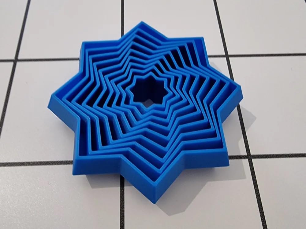 3D CUBES Star Shape Stacking Toy for Kids  3D Geometric Puzzle Montessori  STEM Learning Toy for Toddlers  Fine Motor & Brain