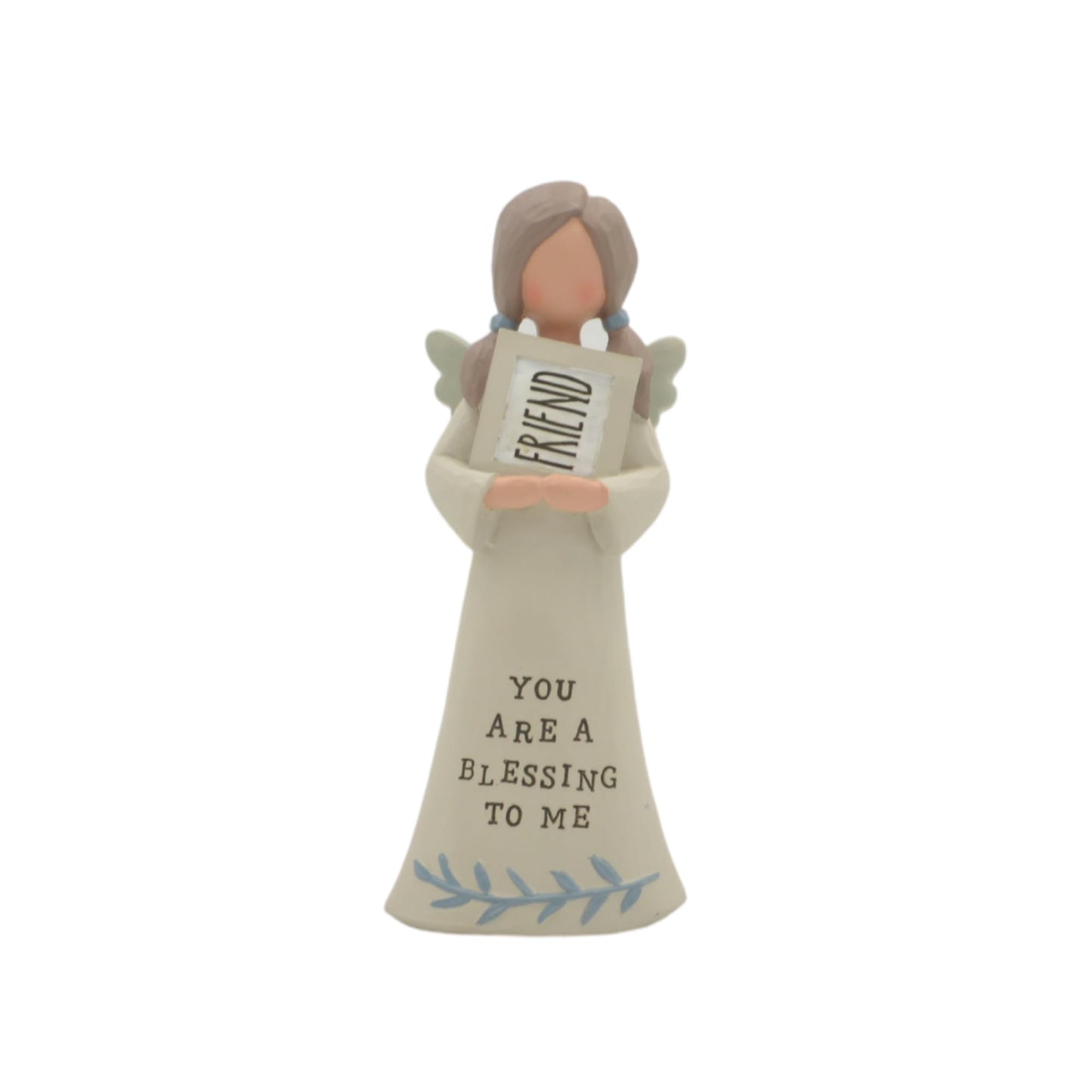 Blossom Bucket Feather & Grace With Frame Friend Figurine 13352