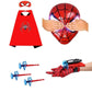 Ronolezety spider toys for boys 4-6,superhero capes for kids and LED Mask - web shooters,Superhero Toy Shooter - Compatible with