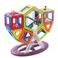 Magformers 63074 Creator Carnival Set - 46-Piece Magnetic Building Blocks & Tiles, Educational STEM Toy, Multicolor
