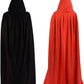 Gardeningwill Double Face 35' Red Black Hooded Cloak Goth Vampire Priate Cape Kids Children Costume