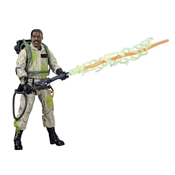 Hasbro Ghostbusters Plasma Series Glow-In-The-Dark Winston Zeddemore Toy 15-Cm-Scale Collectible Classic 1984 Figure, Ages 4 And Up, Multicolor, F4851