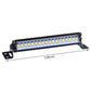 AIMROCK RC Car Light Bar Roof Lamp Kit w/20 LEDs for 1/10 Slash Stampede Rustler TRX-4 Senton Granite SCX10 RC4WD D90 (80mm)