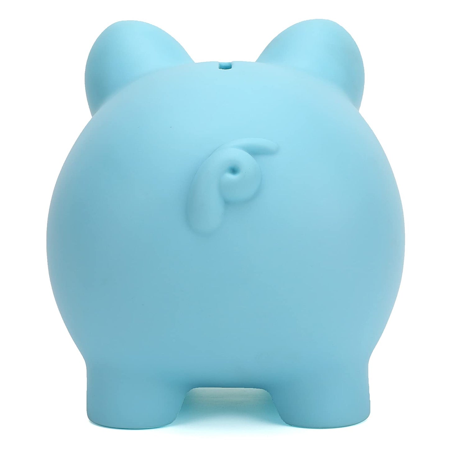 Cute Piggy Bank, Coin Bank For Boys And Girls, Children'S Plastic Shatterproof Money Bank,Children'S Toy Gift Savings Jar (Large Blue)