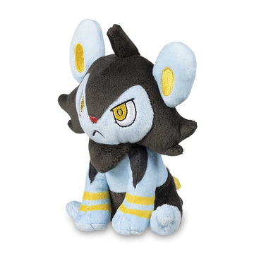 Pokemon Sitting Cuties Luxio Plush 6" - Multicolor, Model 701-29479, Soft Polyester Material