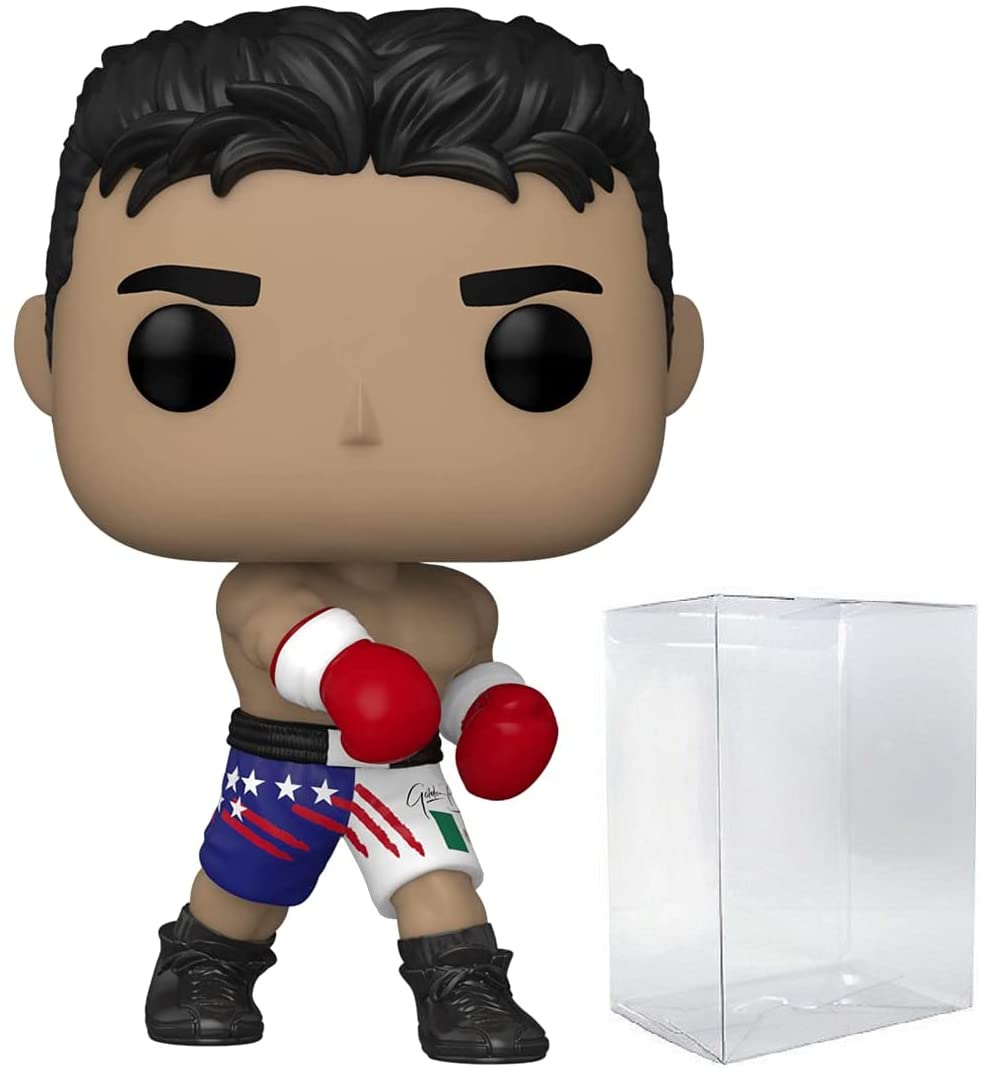 Funko Boxing - Oscar De La Hoya Pop! Vinyl Figure (Bundled With Compatible Pop Box Protector Case)