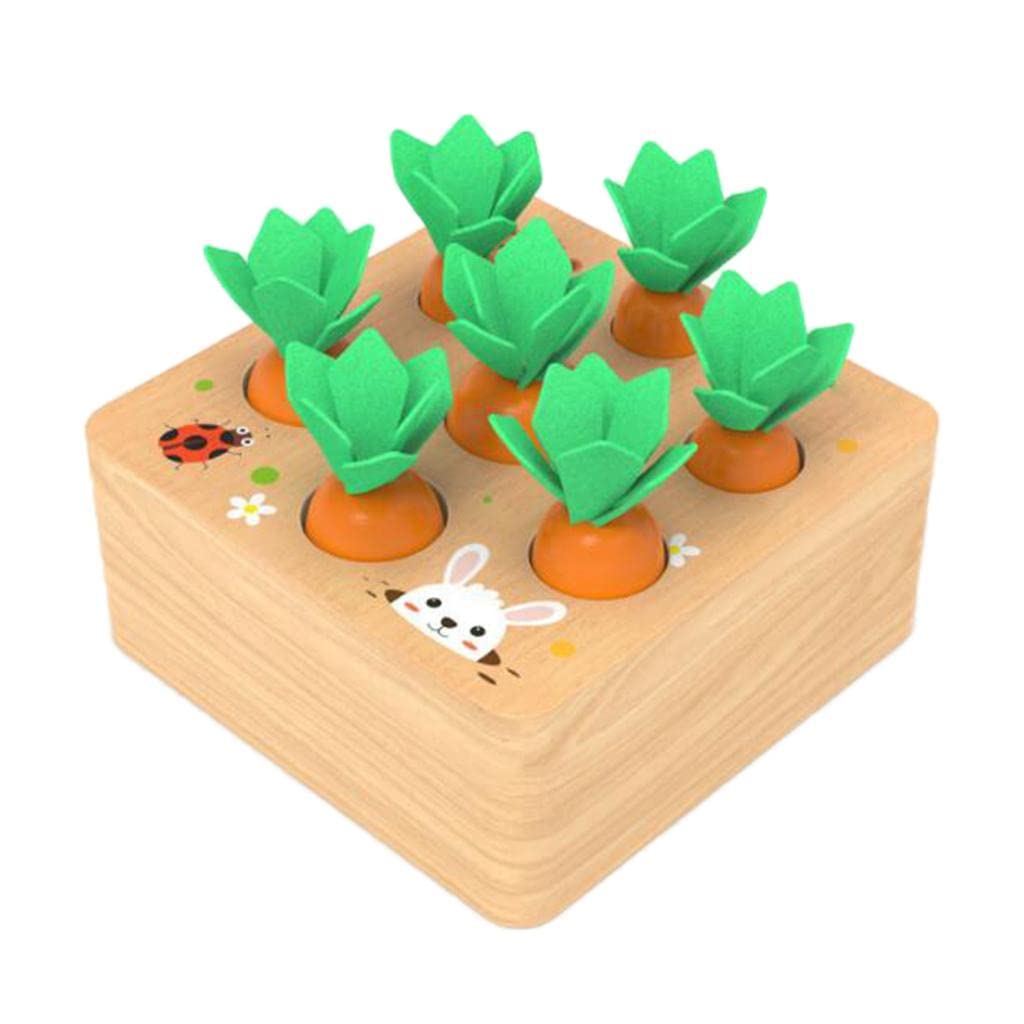 Calandis Puzzle Game Carrot Board Game Fine Motor Skill Toy Kids Educational Toys | Preschool Toys & Pretend Play