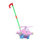 Fabloft Push Along Walking Toy Early Education Learning Walking Toy For Age 13 Kids Pink
