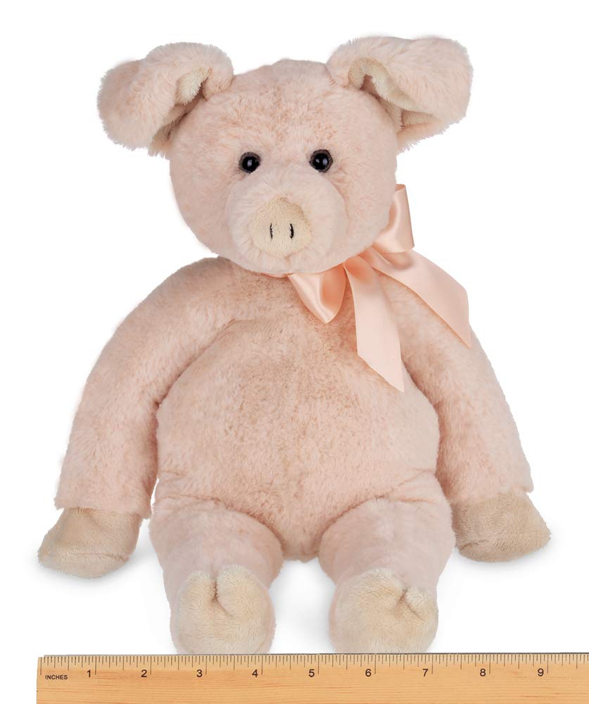 Bearington Piggy Plush Pig Stuffed Animal, 16 Inches