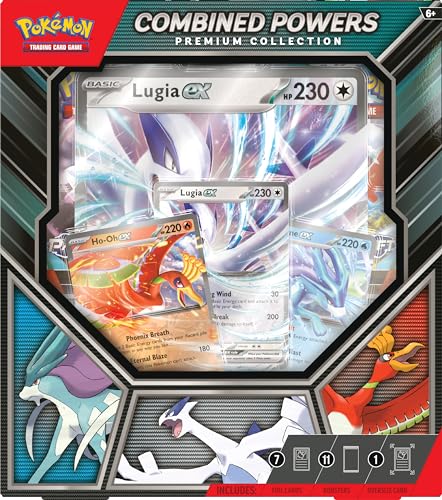 Pokemon TCG Combined Powers Premium Collection - Multi-color, Model 290-85595, Paper Material