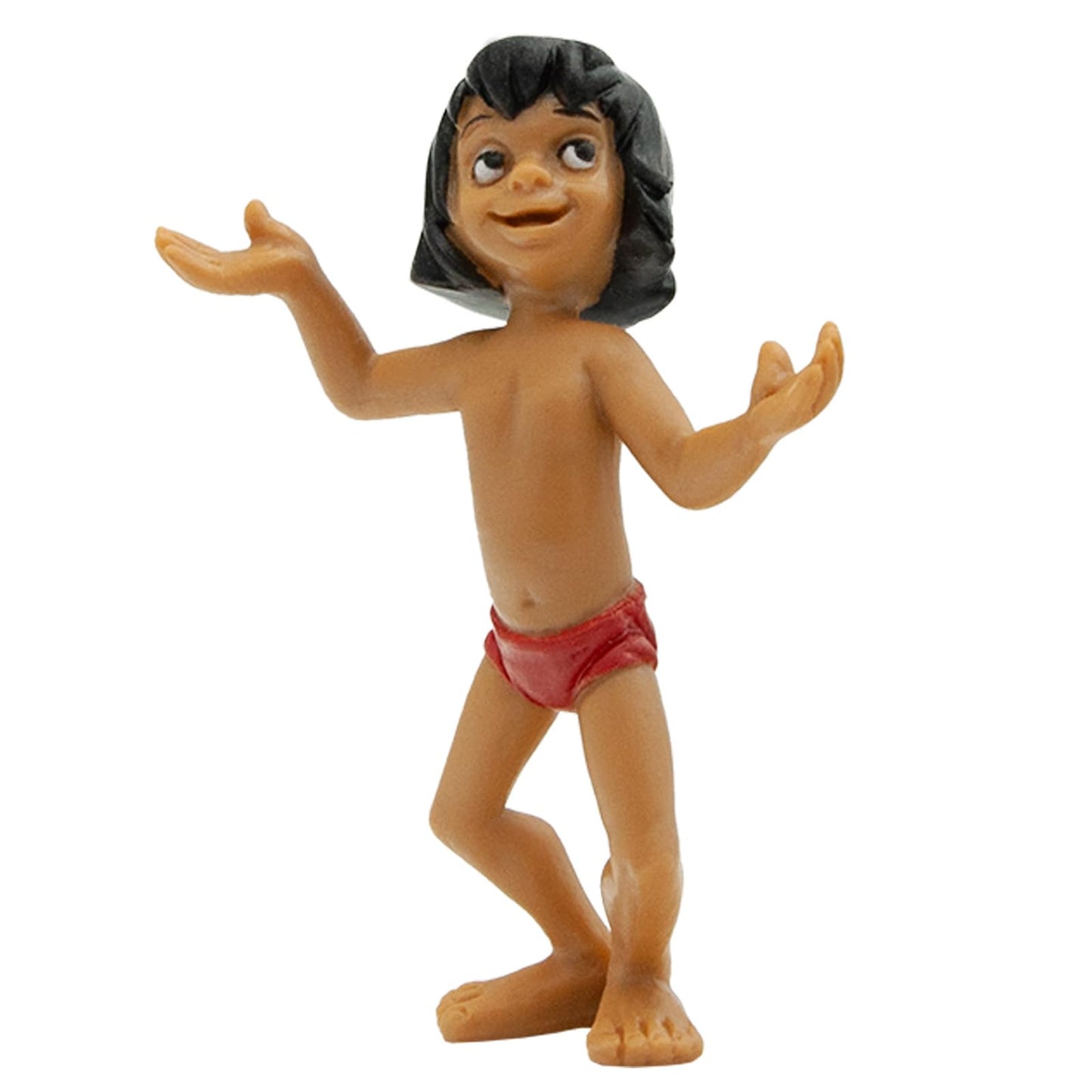 Bullyland Mogli Action Figure - Colorful Plastic Toy, Model 12380