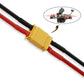5Pairs XT30 Plug Male Female Connector with 100mm 16AWG Silicone Wire for RC LiPo Battery FPV Drone