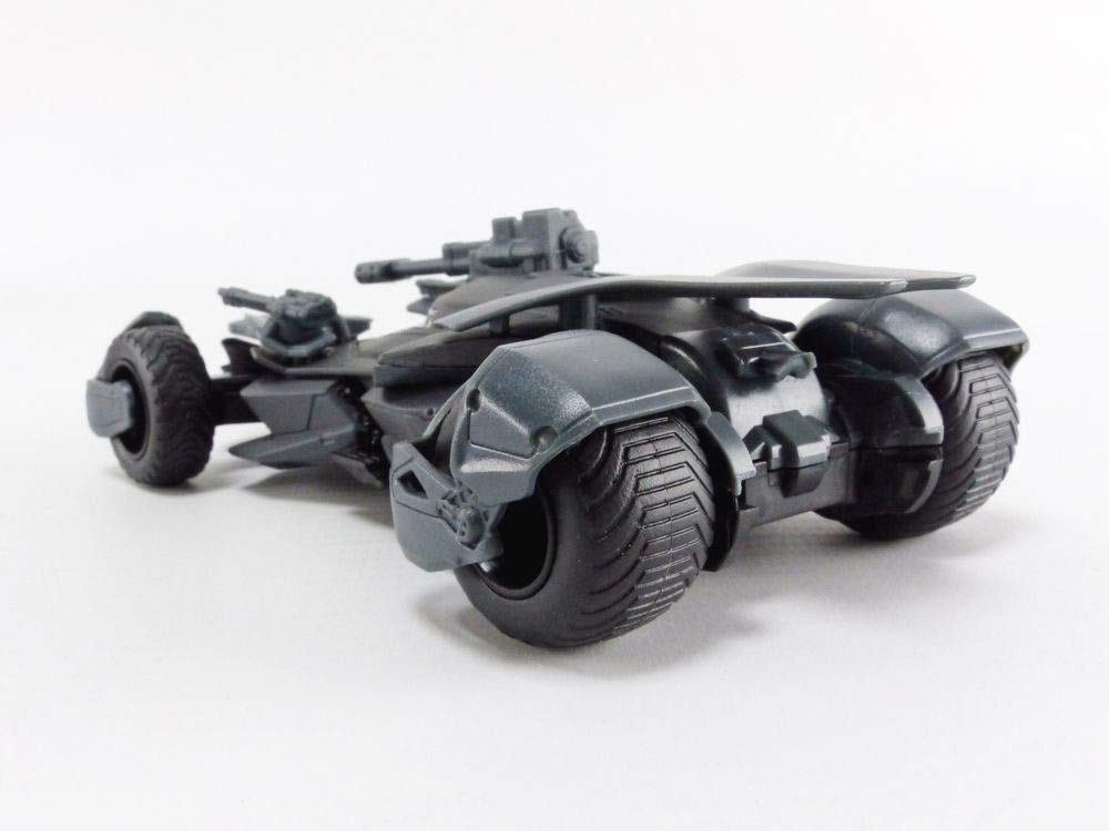 Jada Toys Dc Comics Justice League Batman & Batmobile 1:32 Die - Cast Vehicle With Figure,Black