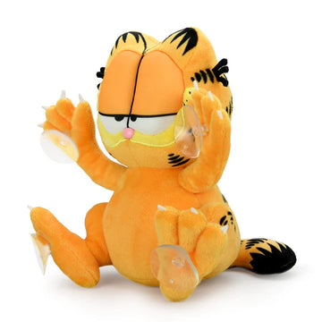 Kidrobot Garfield 8 Inch Suction Cup Window Clinger - Relaxed Edition, Polyester, Model KR17056