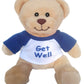 Hug-A-Booboo Get Well Small Plush Teddy Bear - Super Cute 6 Inch Plush Teddy Bear With Get Well Message T-Shirt - Great For Gift, Gift Basket, Party Favors
