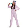 Jigglypuff Pokemon Kids Costume, Official Pokemon Hooded Jumpsuit With Microphone, Classic Size Extra Large (14-16) Multicolored