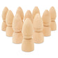 Gnome Wood Peg Dolls Unfinished 2-3/4 Inch, Pack Of 25 Peg People For Crafting, Miniature Figures & Small World Play, By Woodpec