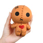Anboor 4.7 Inches Voodoo Dolls Squishies Ghost Doll Halloween Kawaii Soft Slow Rising Scented Squishies Stress Relief Kids Stress Relief Kid'S Toys