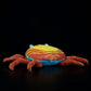 Zhongxin Made Simulation Red Crab Plush Toy - Lifelike Ocean Redstone Crab Stuffed Animal Cute Plushie Toys Figur, Super Soft Plush Dolls Gifts For Kids,15Inchs