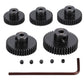 JIECHUN Metal Steel 48P Pinion Gear 38T 39T 40T 41T 42T 3.175mm Shaft Motor Gears Set with Hex Key for 1/10 RC Brushless Brush M