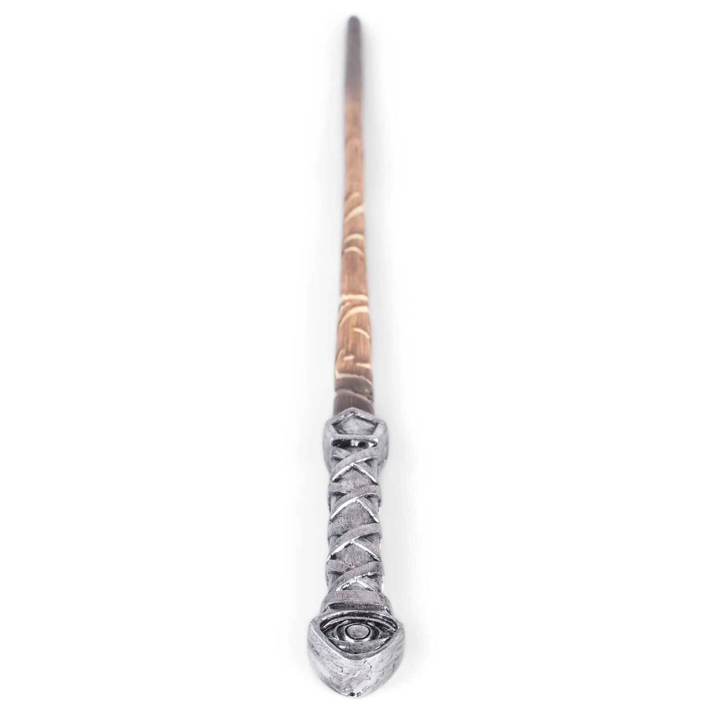 Cottage Garden Overseer Eye Silver 13.75 Inch Resin Collectible Witch Wizard Cosplay Magic Wand