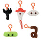 GIANTmicrobes Biohazards Gift Box - Plush Bacteria & Virus Toys, 4in Multicolor, GMUS-BX-0108, Fun Medical Gag Gifts for Doctors