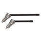 1Pair Vgoohobby Steel Front CVD Axle Shaft Portal Drive Input Gear Compatible with Traxxas TRX-4 1/10 RC Crawler Car