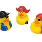 Cool Rubber Ducks (2') Standard Size. (12 Pack) Cute Duck Bath Tub Pool Toys. (Pirate Rubber Duckies)