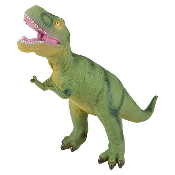 Rhode Island Novelty Tyrannosaurus Rex Dinosaur Toy - Large Assorted Color Soft Plastic Model ARPSTYR