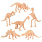 Natural State Novelty Dino Dig Kit For Kids - Dinosaur Fossil Digging Kit With Mini Tools & T-Rex Skull Case - Unearth Dinosaur