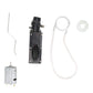 Dilwe RC Boat Pump, RC 380 Motor Water Jet Pump Propeller Fit for Boat Model(Black)