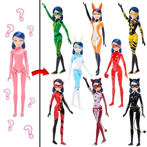 Miraculous Ladybug Magic Heroez Transformation Surprise - 10.5" Black Plastic, Model 50391
