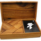 Winshare Logic Tangram Set - Wooden Puzzle Game with Play Cards, Unicorn 311 Size, Fun Educational Activity for All Ages