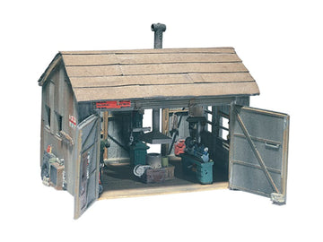 Woodland Scenics Tucker Brothers Machine Shop Scenic Details