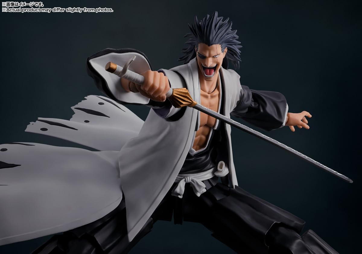TAMASHII NATIONS - Bleach: Thousand-Year Blood War - Kenpachi Zaraki  Bandai Spirits S.H.Figuarts Action Figure