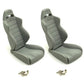 Raidenracing 1/10 Scale Realistic RC Crawler Truck Rubber Seats Chair SCX10 II III Wraith Body Accessories 2pcs