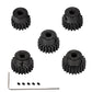 WEISHUJI 48P Pinion Gear Set, 3.175mm Shaft Hole 18T 19T 20T 21T 22T Pinion Gear with Screw Driver for Arrma HPI Kyosho Losi Axi