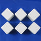White D6 Blank 25mm Dice Set with Stickers (6)