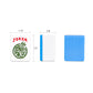 GUSTARIA American Mahjong Game Set, Mahjong Tile Set with 166 Numbered Large Tiles (1.5'', Blue), Mahjong Tiles Set with Brown C