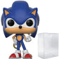 POP Funko Games: Sonic The Hedgehog - Sonic with Ring Vinyl Figure