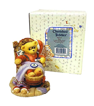Cherished Teddies Santa (352713) - A Little Holiday R & R